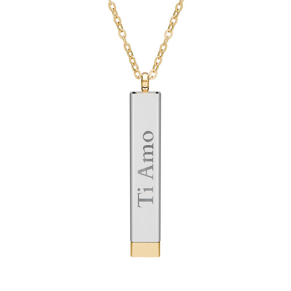 Nodo Secret – Collana con Messaggio Nascosto Personalizzabile