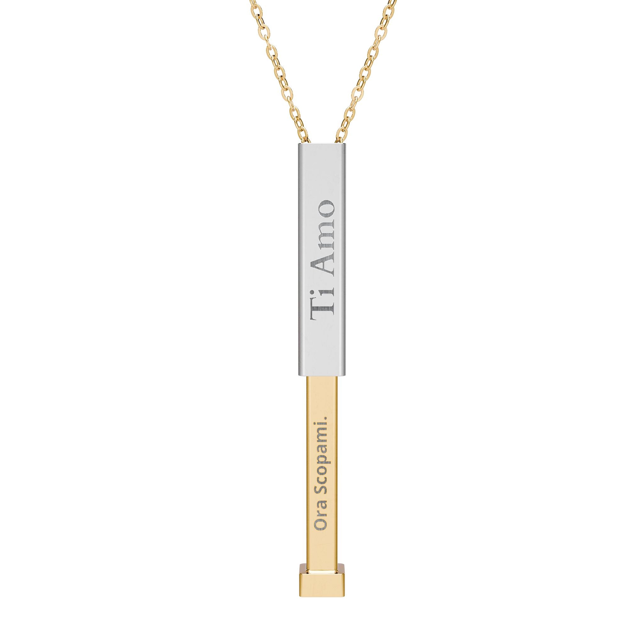Nodo Secret – Collana con Messaggio Nascosto Personalizzabile
